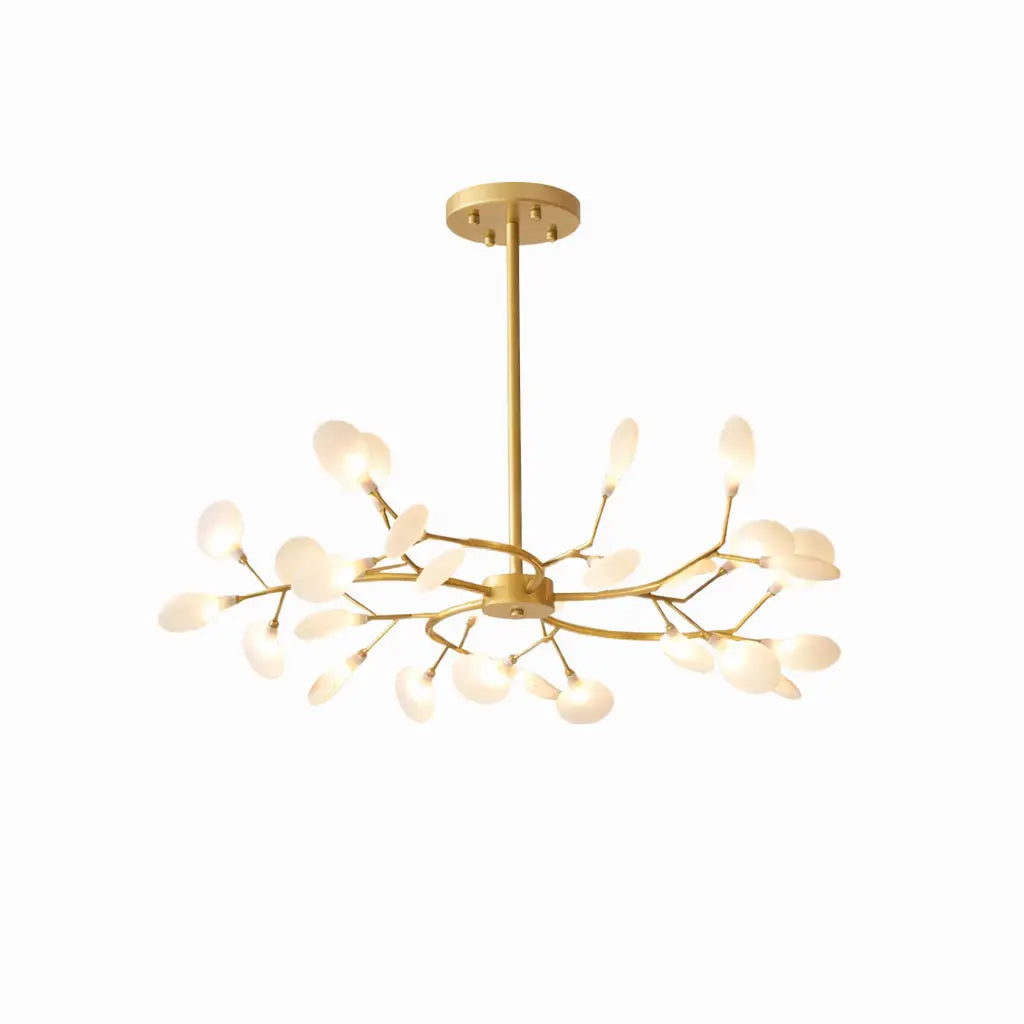 lustre doré moderne au style nordique 