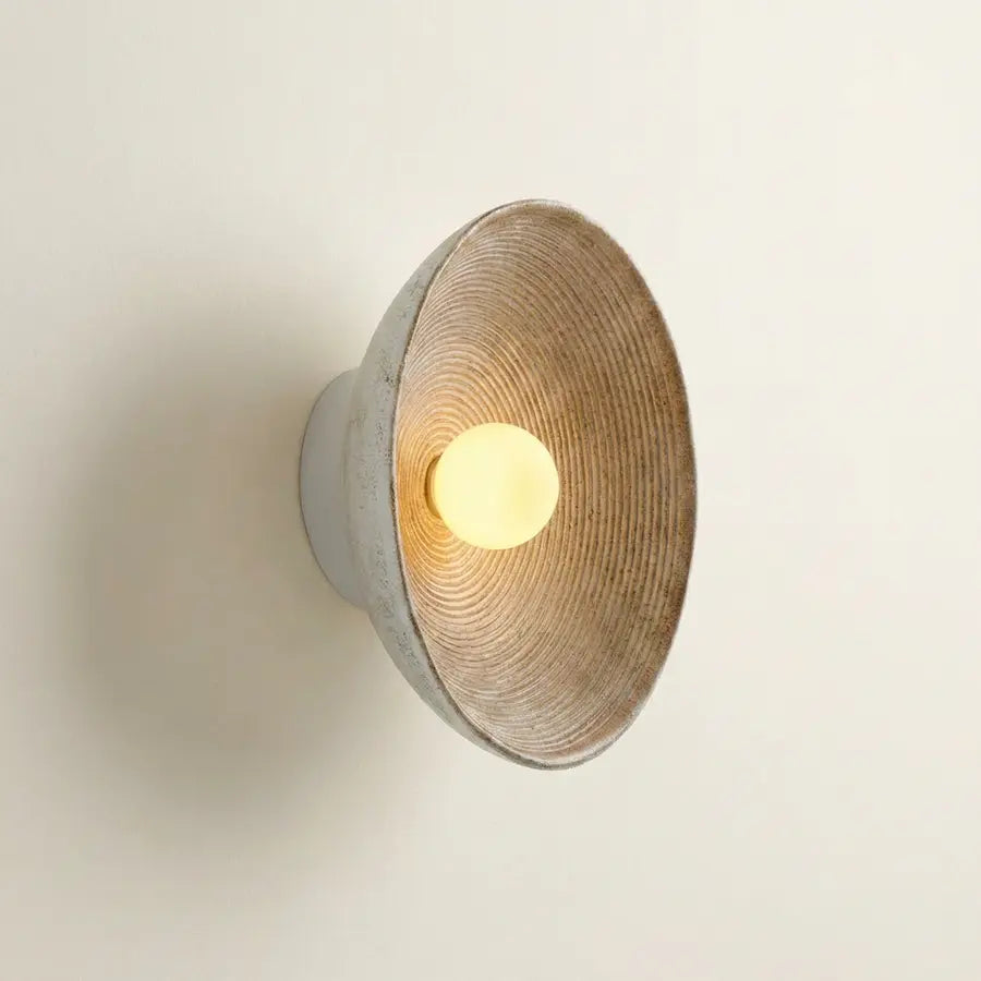 applique murale disque au design organique