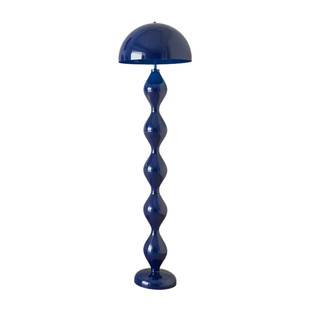 lampadaire de salon scandinave contemporain couleur bleu 