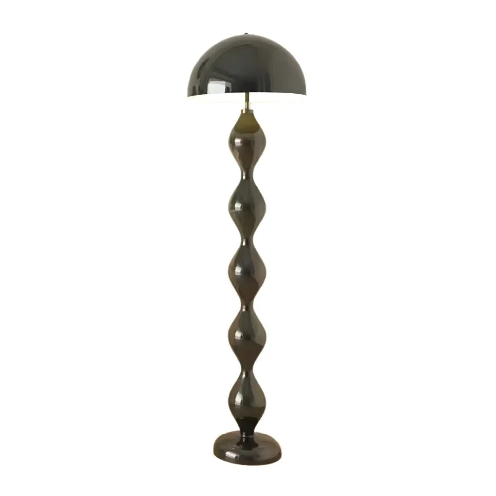 lampadaire de salon scandinave contemporain couleur noir gris foncé 