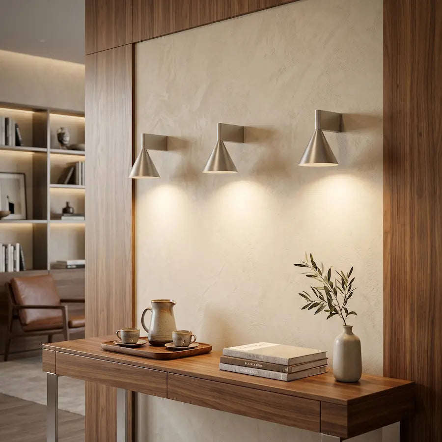 applique murale salon style moderne et forme conique