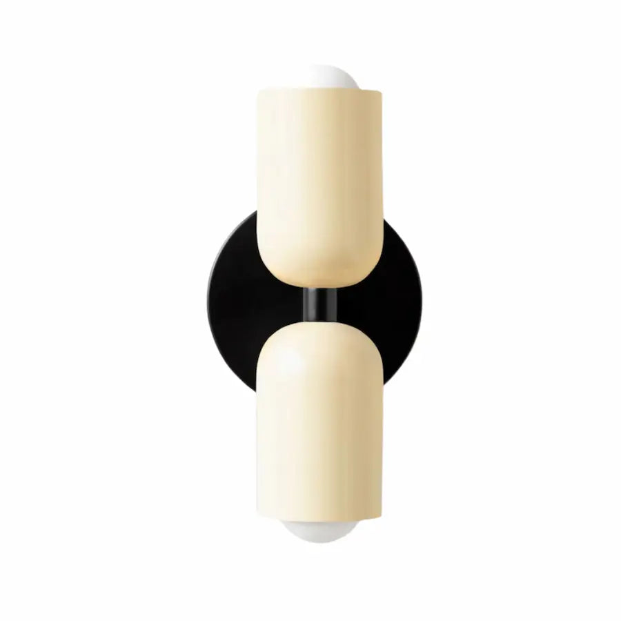 applique murale noir au design nordique couleur beige